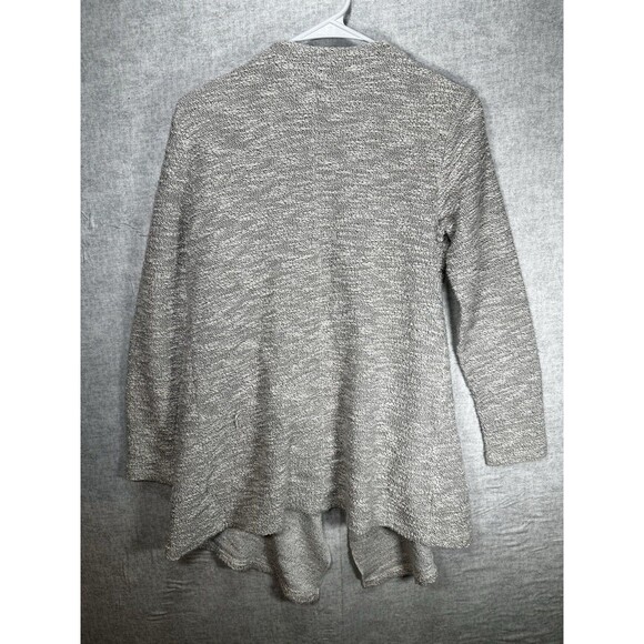 Style & Co Sweater Open-front Cardigan Textured Gray Women’s Size XS - Picture 4 of 7